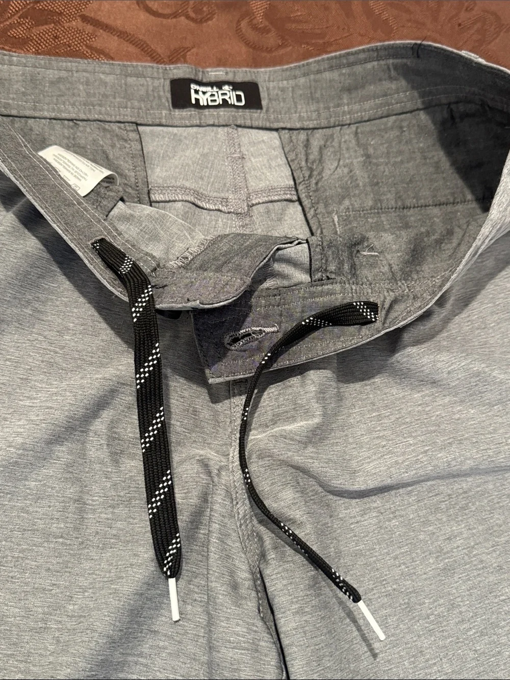 🌟3/$15🌟 O'Neill Heather Gray Mens Hybrid Shorts. Size 34